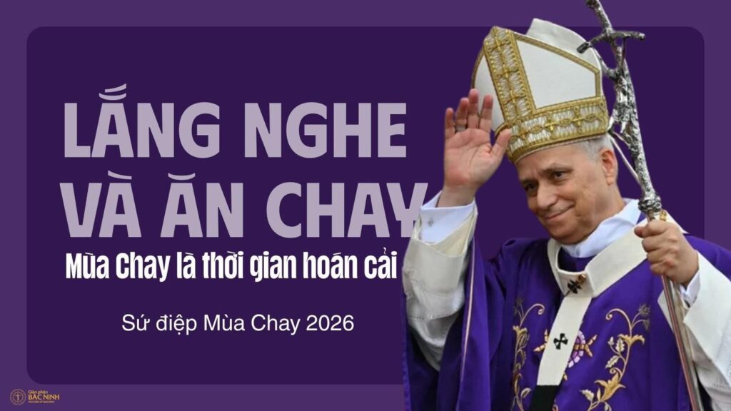 Sứ điệp mùa Chay 2026 của ĐTC Lêô XIV